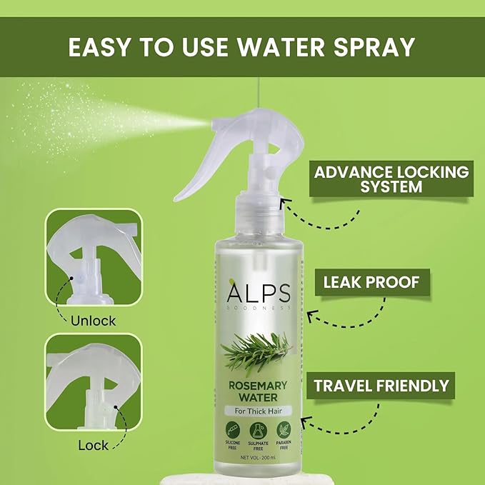 Rosemary Hair Regrowth Spray – Pack of 3 (Natural & Nourishing)