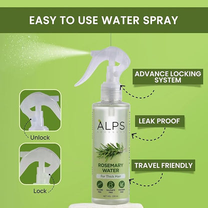 Rosemary Hair Regrowth Spray – Pack of 3 (Natural & Nourishing)