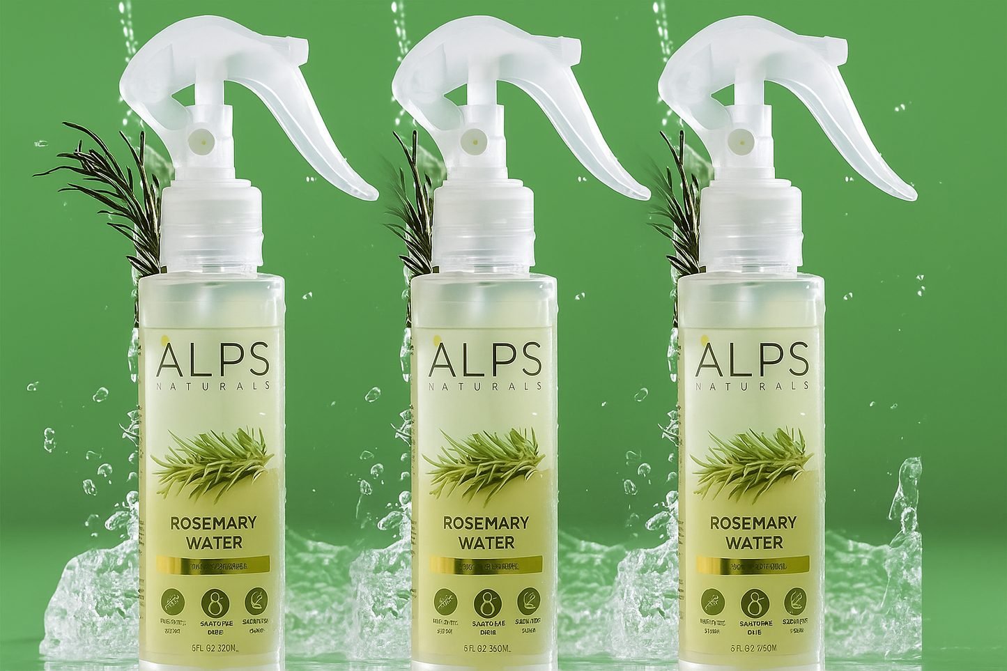 Rosemary Hair Regrowth Spray – Pack of 3 (Natural & Nourishing)